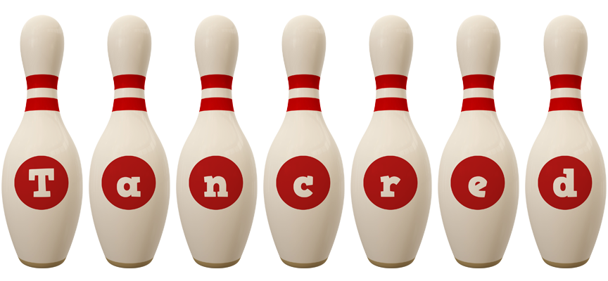Tancred bowling-pin logo