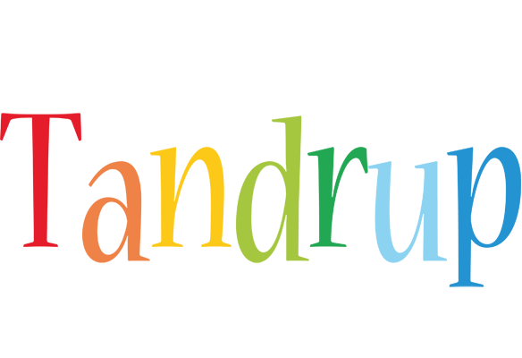 Tandrup birthday logo