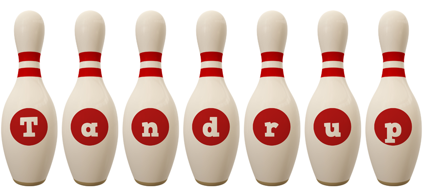 Tandrup bowling-pin logo