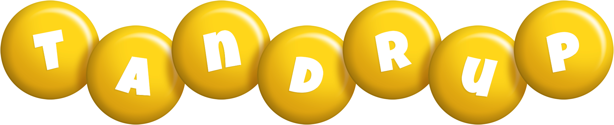 Tandrup candy-yellow logo