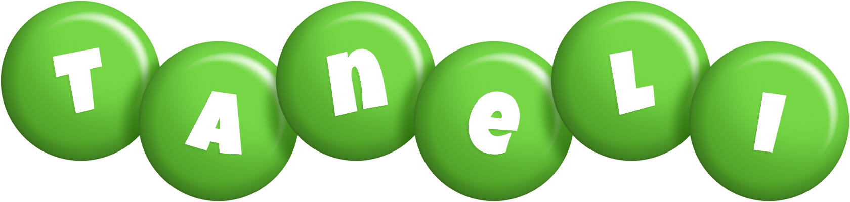 Taneli candy-green logo