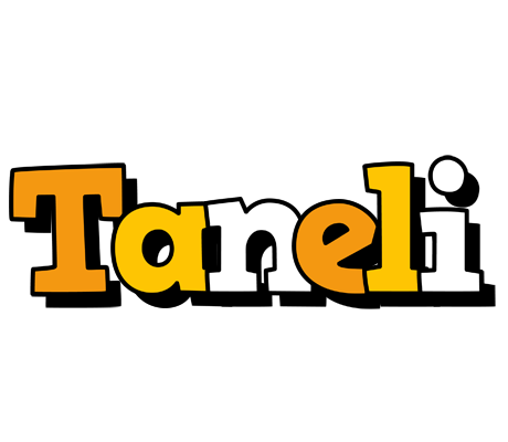 Taneli cartoon logo