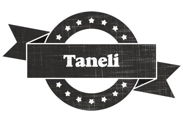 Taneli grunge logo