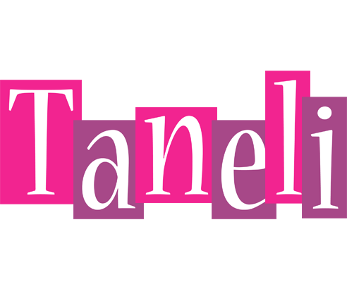 Taneli whine logo