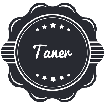 Taner badge logo