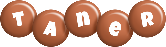 Taner candy-brown logo