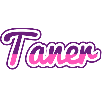 Taner cheerful logo