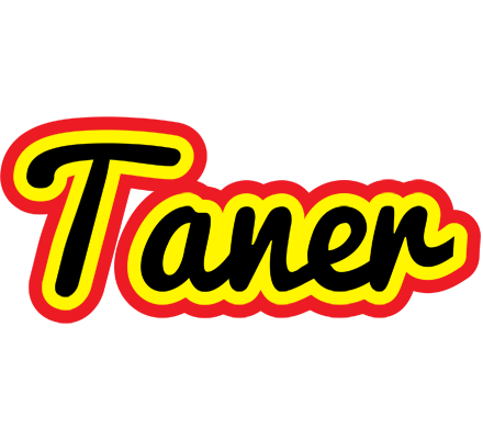 Taner flaming logo