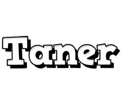 Taner snowing logo