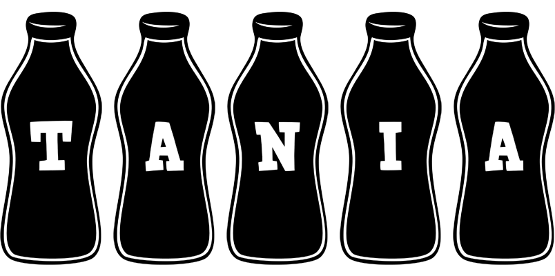 Tania bottle logo