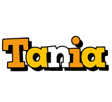 Tania cartoon logo