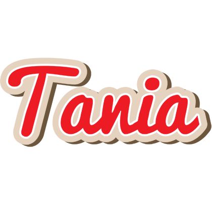 Tania chocolate logo