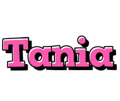 Tania girlish logo