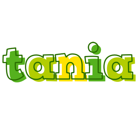 Tania juice logo