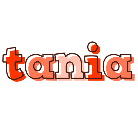 Tania paint logo