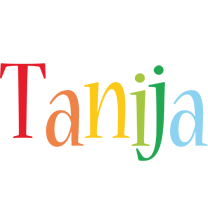 Tanija birthday logo