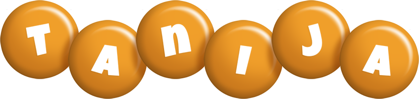 Tanija candy-orange logo