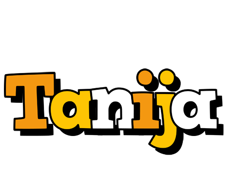 Tanija cartoon logo