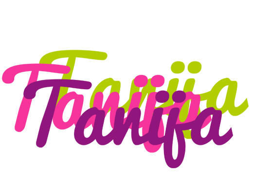 Tanija flowers logo