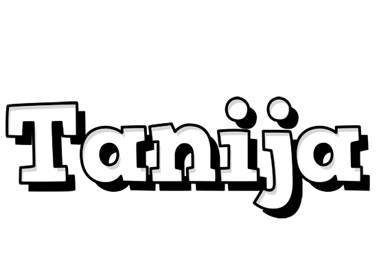 Tanija snowing logo