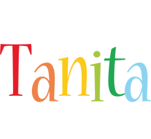 Tanita birthday logo