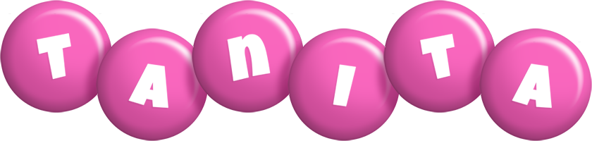 Tanita candy-pink logo