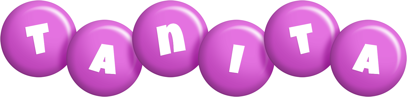 Tanita candy-purple logo