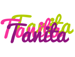Tanita flowers logo