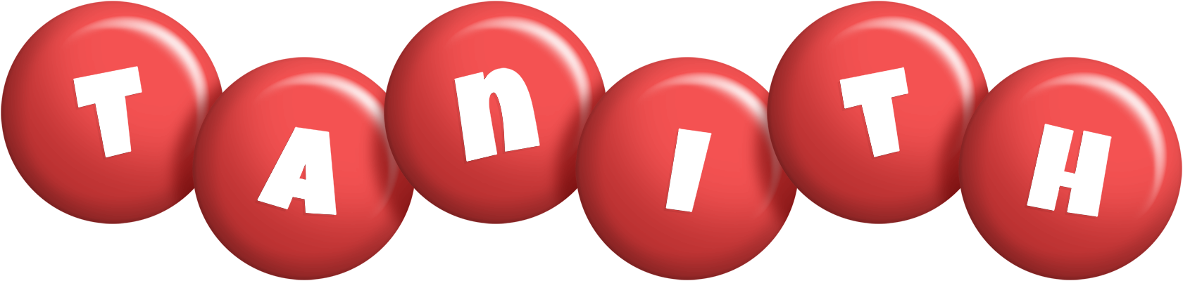 Tanith candy-red logo