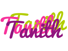 Tanith flowers logo