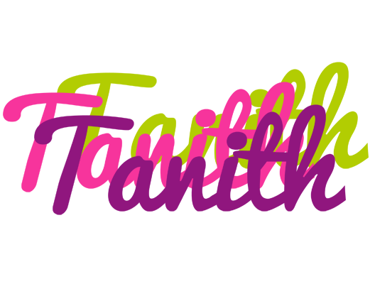 Tanith flowers logo