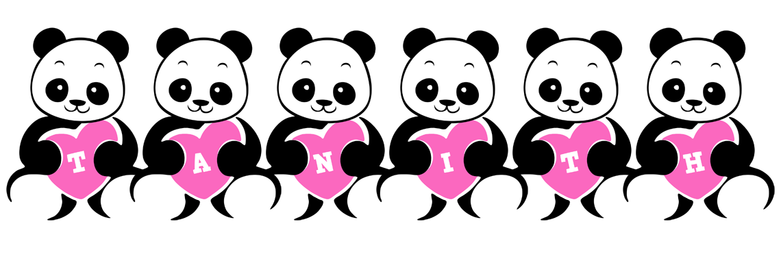 Tanith love-panda logo