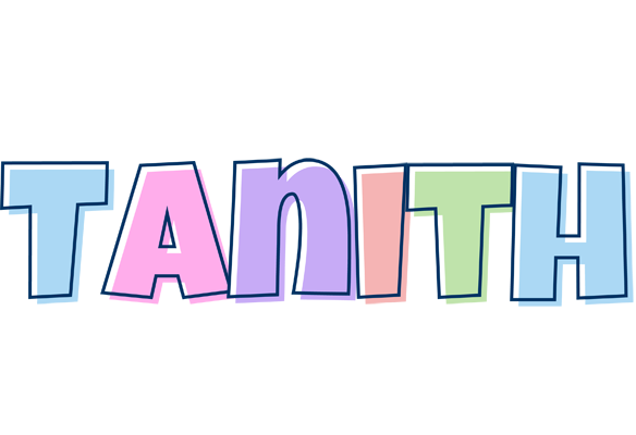 Tanith pastel logo