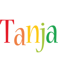 Tanja birthday logo