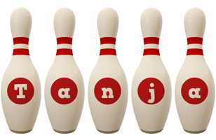 Tanja bowling-pin logo