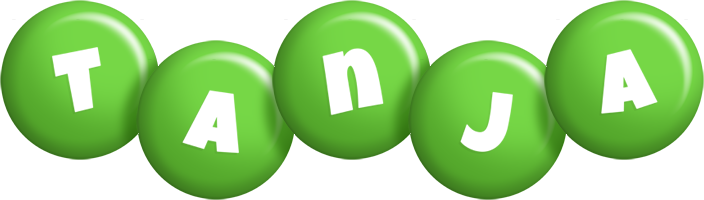 Tanja candy-green logo