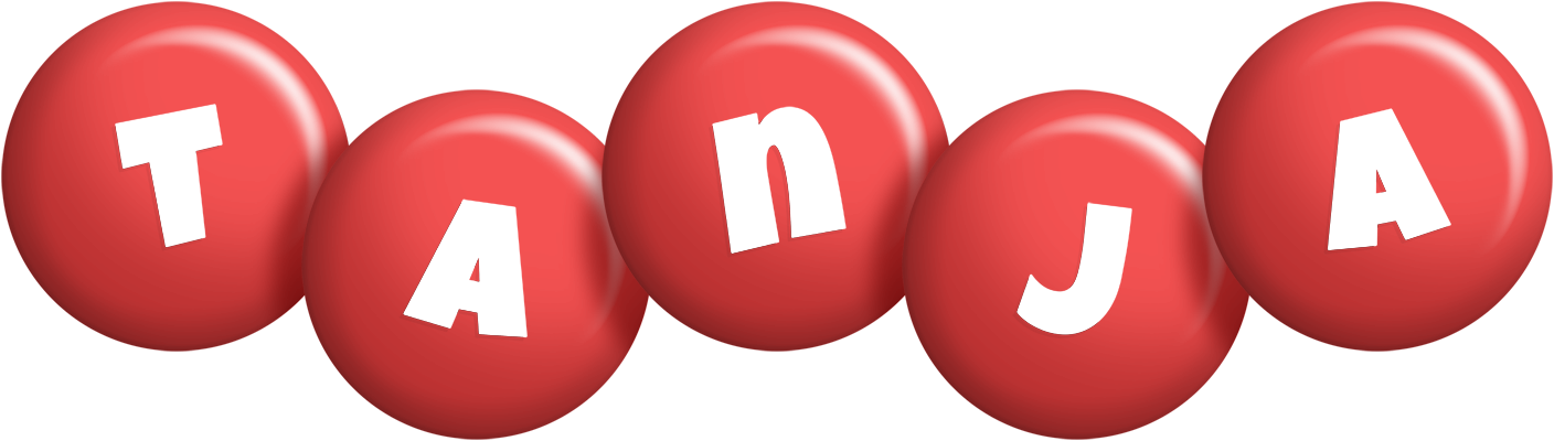 Tanja candy-red logo