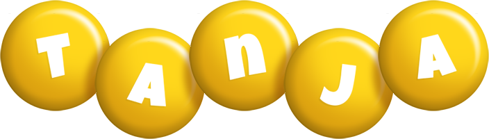 Tanja candy-yellow logo