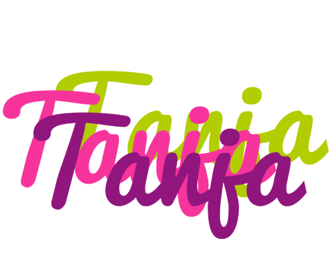Tanja flowers logo