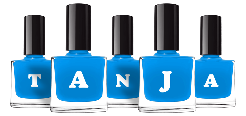 Tanja glossy logo