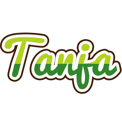 Tanja golfing logo