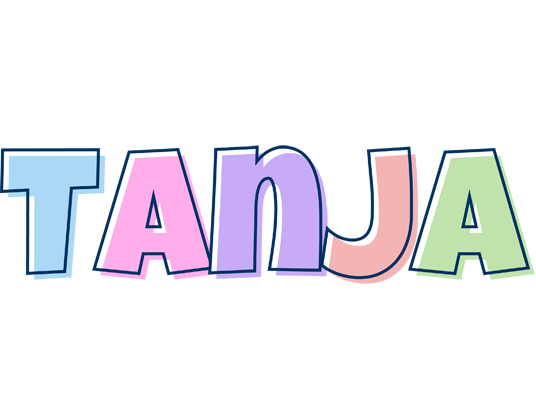 Tanja pastel logo