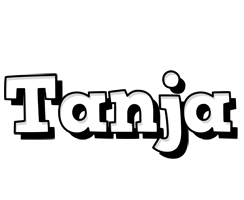 Tanja snowing logo