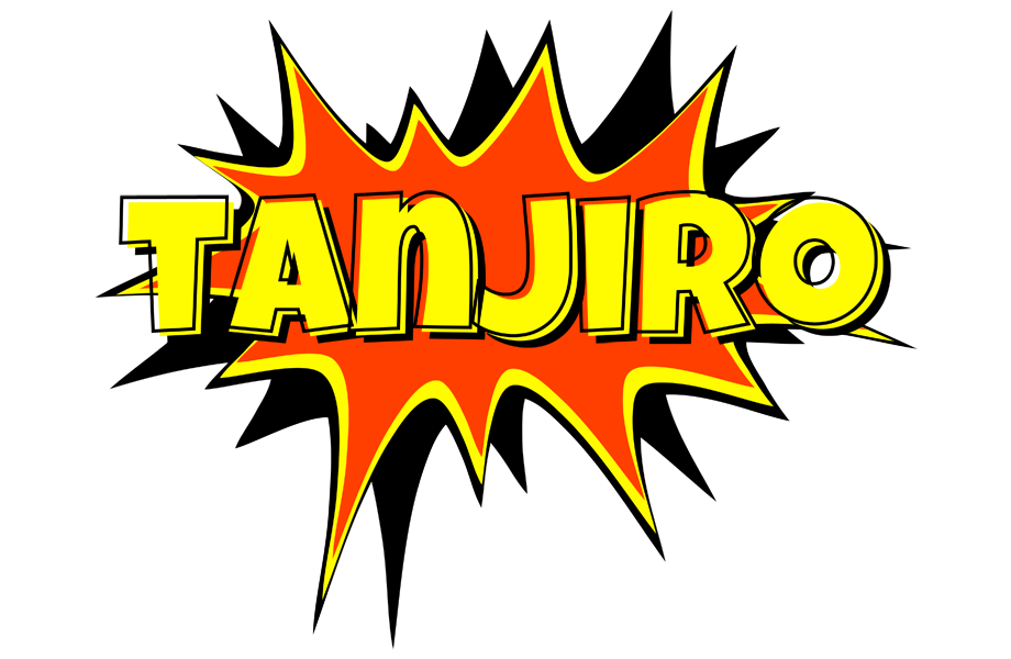 Tanjiro bazinga logo