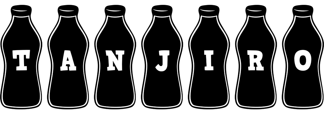 Tanjiro bottle logo