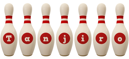 Tanjiro bowling-pin logo