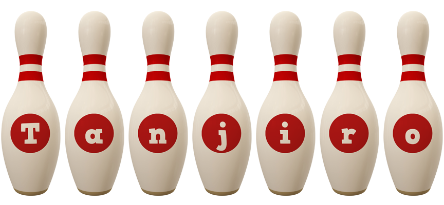 Tanjiro bowling-pin logo