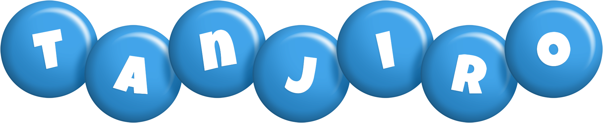 Tanjiro candy-blue logo