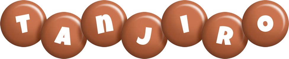 Tanjiro candy-brown logo