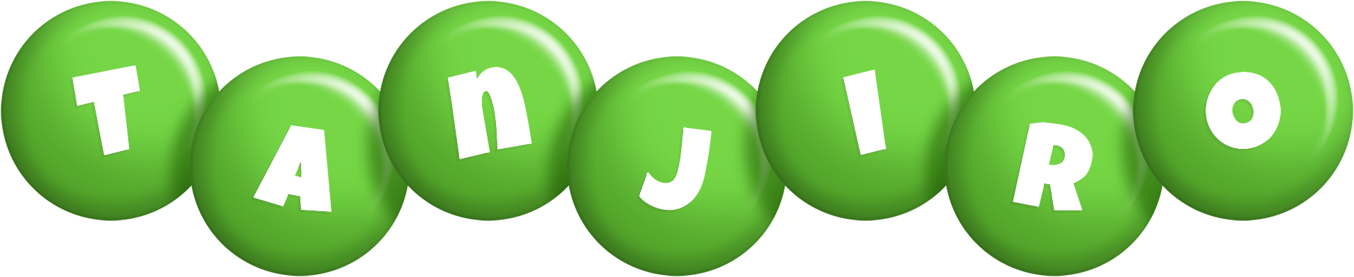 Tanjiro candy-green logo